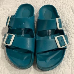 Birkenstock Arizona Essentials Eva Sandals size 39 Color turquoise